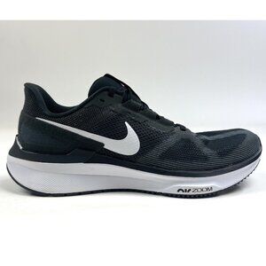 Nike Air Zoom Structure 25 Womens Size 11 Black White Running Shoes DJ7884-001